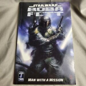 Star Wars Boba Fett Man With a Mission Dark Horse Graphic Novel TPB Comic